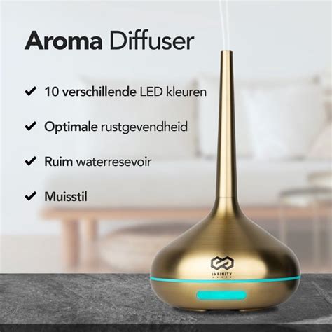 Infinity Goods Aroma Diffuser Incl X Ml Pure Etherische Olie