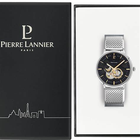 Montre Trio Noir B Pierre Lannier Ocarat