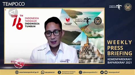 Menparekraf Sandiaga Siapkan Paket Wisata Bagi Tenaga Kesehatan Video