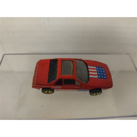 Pontiac Fiero Red Vintage Hot Wheels No Box Bcn Stock Cars