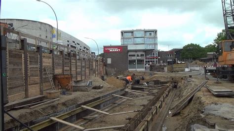 Hamburg Langenhorn Umbau Des Marktplatzes YouTube