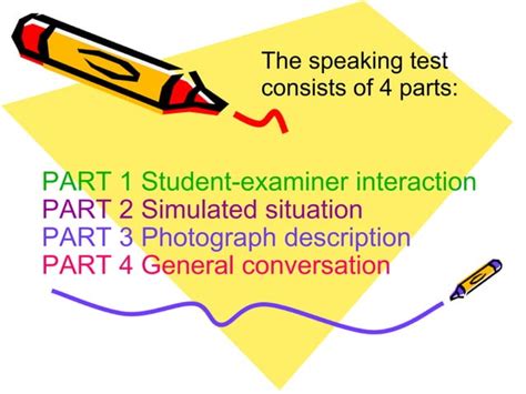 Pet Speaking Guide Ppt