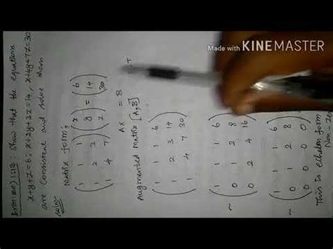 Class 12th BusinessMaths Chapter 1 Application Of Matrix Determinants