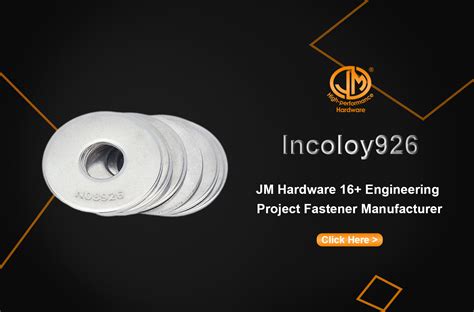 JM Hardware INCOLOY Alloy A286 UNS S66286 Alloy Fastener JM Hardware