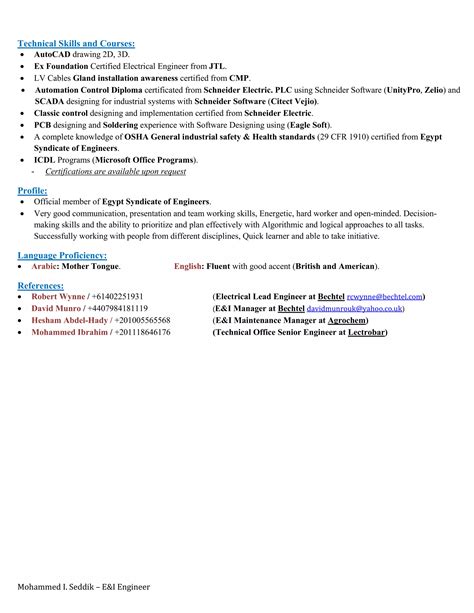 Mohammed Seddik Cv PDF