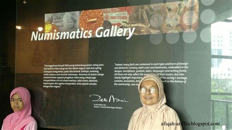 Afiqah's Journey: Muzium Bank Negara