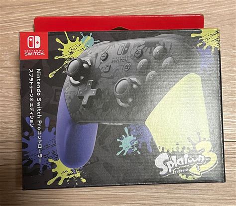 新品 任天堂スイッチ プロコン スプラトゥーン3 純正 Proコントローラー｜paypayフリマ