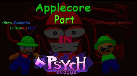 FNF Applecore Port In Psych Engine Golden Apple YouTube