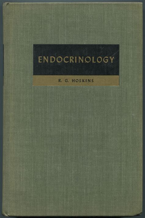 Endocrinology The Glands And Their Functions By Hoskins Rg Near