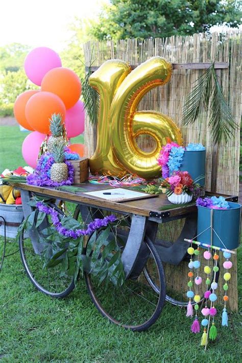 Sweet 16 Birthday Party Ideas (Decorations, Themes, & Lots More!)