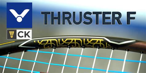 Victor Thruster F Enhanced Edition Badminton Racket Review