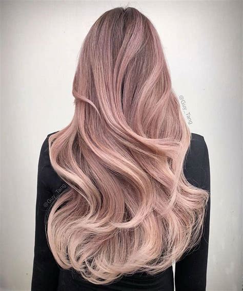 Light Pink Ombre Hair