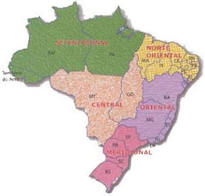 A Evolução da divisão regional segundo IBGE parte 1 1913 1940