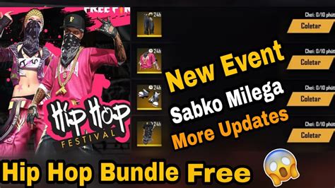 Get Free Hip Hop Bundlenew Upcoming Event Full Details Freefire By