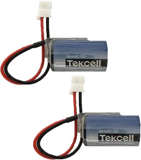 DSONE 2 Pack 3 6V 1 2AA 1200mAh SB AA02 Li Battery For Tekcell SB