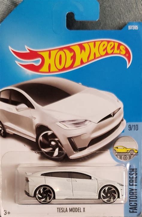 Hot Wheels Factory Fresh Tesla Model X Universo Hot Wheels
