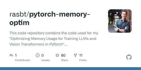 Github Rasbt Pytorch Memory Optim This Code Repository Contains The