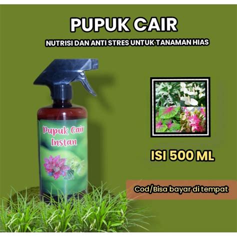 Jual Pupuk Cair Perangsang Pertumbuhan Akar Daun Dan Tunas Tanaman Hias