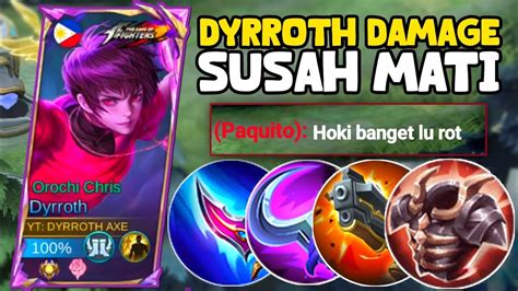 Cara Lawan Paquito Di Exp Lane Build Dyrroth Tersakit Item