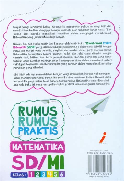 Buku Rumus Rumus Praktis Matematika Sd Mi Kelas Bukukita