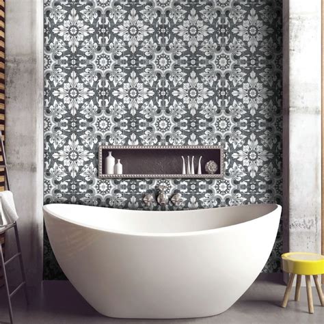 Gorgeous Bathroom Wall Tile with Patterns | Waterjet mosaic tile, Bathroom wall tile, Marble tile