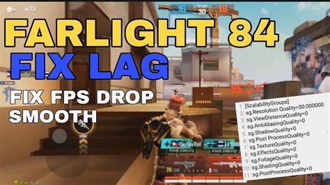 Fix Lag And Stable Fps Smooth Farlight Tweaks Youtube