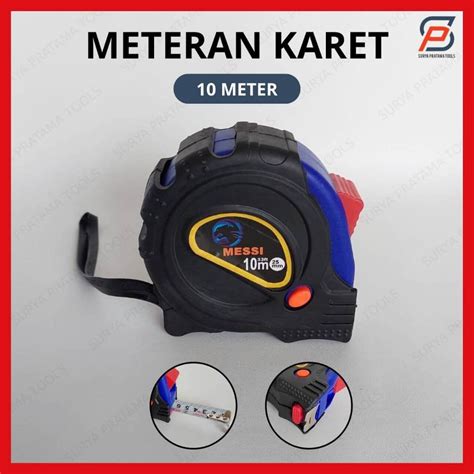 Jual Meteran Karet Meter Meteran Tukang M Karet Measuring Tape