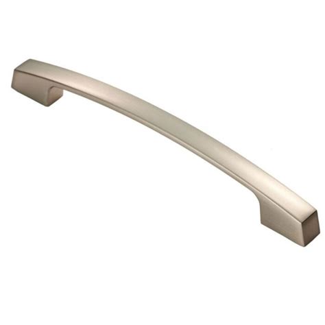 Carlisle Brass FTD3165CSN Satin Nickel Fingertip Design Bridge Handle