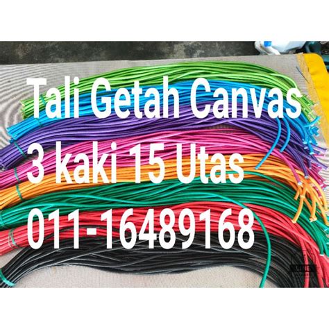 Tali Getah Utk Ikat Canvas Lori Kaki Utas Shopee Malaysia