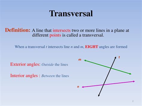 Ppt Angles And Parallel Lines Powerpoint Presentation Free Download Id 8851563