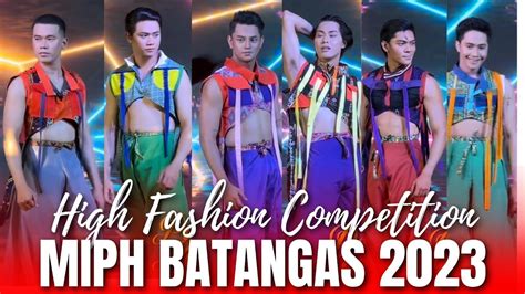 MISTER INTERNATIONAL PHILIPPINES BATANGAS 2023 HIGH FASHION COMPETITION