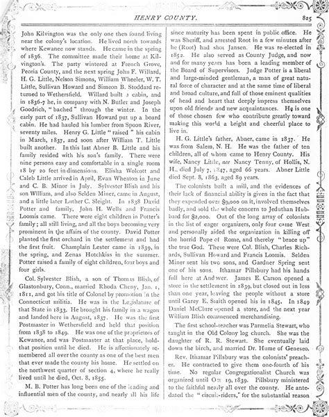 The Founding of Wethersfield Illinois in 1836 – Wethersfield Historical ...