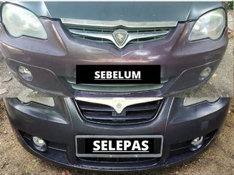 Setup Bumper Depan Persona Elegance YouTube