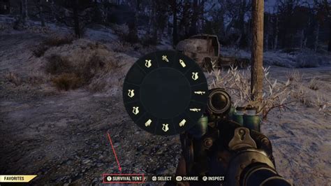 Fallout 76 How To Place A Survival Tent Full Guide