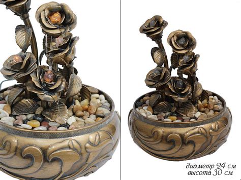 Купить Фонтан Розы из полистоуна 118-525-033 по цене 2 205руб. с ...