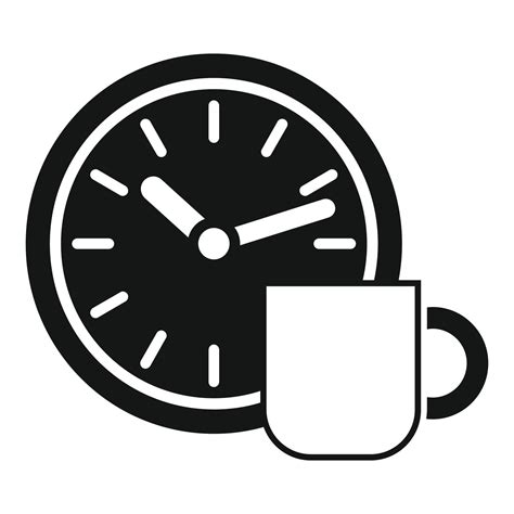 Flexible working hours icon simple vector. Work time 14863585 Vector
