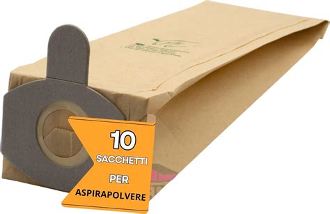 ELETTROCASA Sacchetti Scopa Elettrica HV 15 Compatibile Con HOOVER E