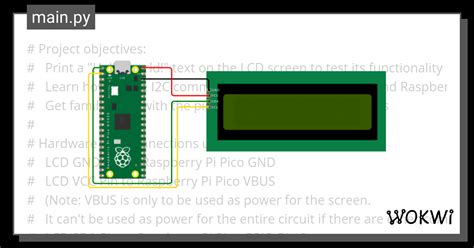 Raspberry Pi Pico LCD I2C Hello World Wokwi ESP32 STM32 Arduino