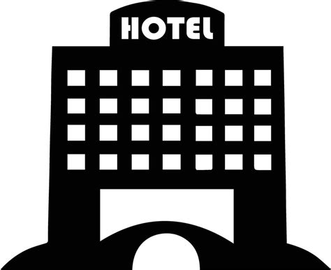 Hotel Logo vector silhouette, Hotel Icon vector 27543221 Vector Art at ...