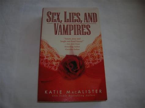 Sex Lies And Vampires By MacAlister Katie Near Fine Mass Market Paperback St