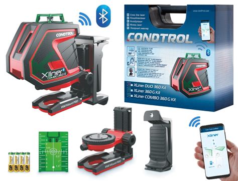 XLINER COMBO 360G KIT - lasers lignes CONDTROL - UNE MESURE DE RÉFÉRENCE