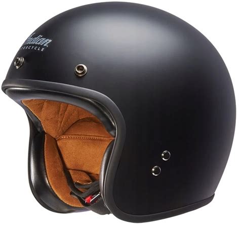 Otwarty Kask Motocyklowy Retro Czarny Mat Roz M Open Face Retro Za