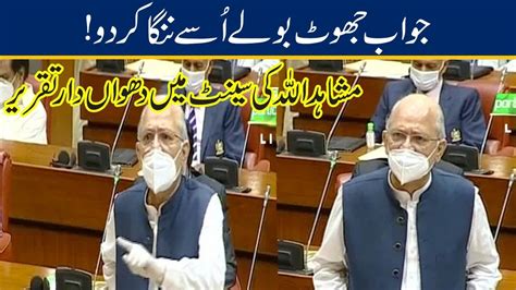 Exclusive Pml N Mushahid Ullah Fiery Speech Against Pm Imran Khan In