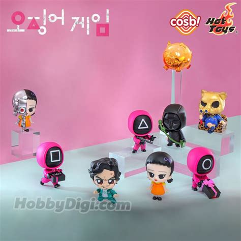 Hot Toys Cosbi 盲盒迷你珍藏人偶系列 CBX Netflix 魷魚遊戲系列 原盒 款不重複