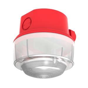 Hochiki Conventional Beacon Red Case White LEDs IP65 Eurotech