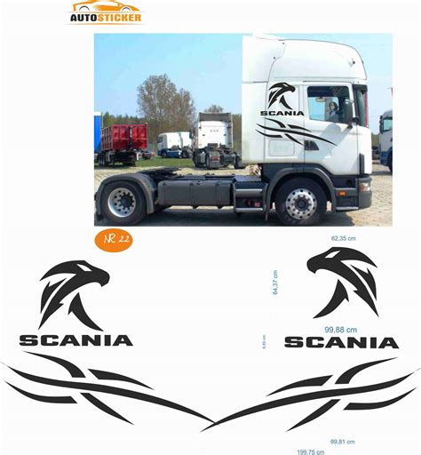 Naklejki Okleina Na Kabine Tir Scania Za 290 Zł Z Radomska Allegropl