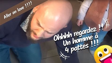 VLOG Oh regardez Un homme à 4 pattes YouTube