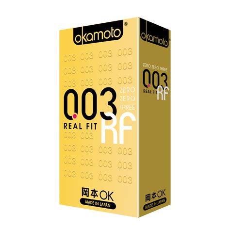 Okamoto 003 Real Fit Condom 10s Okamoto Global