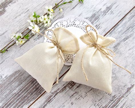 25 Wedding Muslin Bags Favor Gift Bag Candy Bags 4 X 6 - Etsy