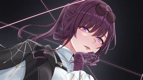 Purple Eyes Kafka Hd Honkai Star Rail Wallpapers Hd Wallpapers Id